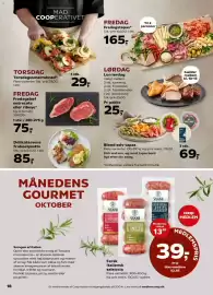 Kvickly tilbudsavis Side 18: Viani fersk italiensk salsiccia €39,95, Mad Coop Erativet Torsdagssmørrebrød €29,00