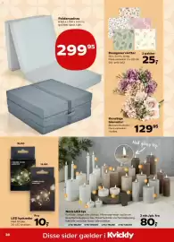 Kvickly tilbudsavis Side 40: Kunstige blomster €129,95, Designservietter €25,00