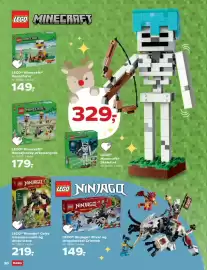 Kvickly tilbudsavis Side 30: LEGO Ninjago Zilvar og dragebæstet Grimtak €149,00, LEGO Minecraft Hønsefarm €149,00