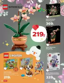Kvickly tilbudsavis Side 32: LEGO Botanicals Olivia Rodrigos blomsterbuket €329,00, LEGO Botanicals Magnolia-grene €369,00