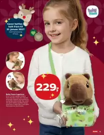 Kvickly tilbudsavis Side 5: Gaver byttes helt frem til 31. januar 2027 Ved fremvisning af bon. Baby Paws Capybara Et nyt