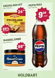 Holdbart kundeavis Side 2: Nuttin Almond Cream €99,90, Old El Paso Enchilada the Kit €24,90