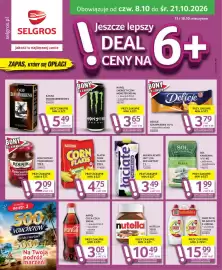 Selgros gazetka Strona 1: Nestle Corn Flakes €4,75, Mleko Łaciate bez laktozy €3,49