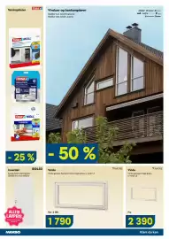Maxbo kundeavis Side 21: Natre vindu garasje fastkarm 10x5 2-lags glass €1.790,00