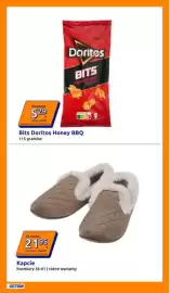 Action gazetka tydzień 41 Strona 20: Kapcie €21,95, Bits Doritos Honey BBQ €5,29
