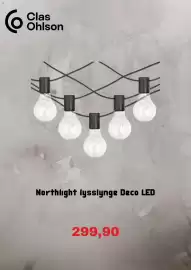 Clas Ohlson kundeavis Side 7: Clas Ohlson Northlight lysslynge Deco LED €299,90