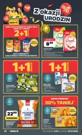 Netto gazetka Strona 14: Paluszki rybne Kapitańskie Abramczyk €22,99, Granola Sante €8,49
