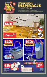 Netto gazetka tydzień 41 Strona 1: Mop obrotowy H2pro Vileda €149,00, Suszarka Vileda €149,00
