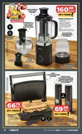 Netto gazetka tydzień 41 Strona 4: Opiekacz-grill do panini €66,75, Blender wielofunkcyjny hustag €160,30