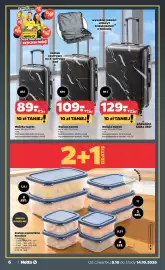 Netto gazetka tydzień 41 Strona 6: Walizka twarda €129,00, Zestaw pojemników Sunshine €9,00
