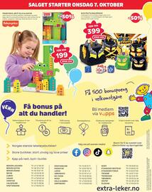 Extra Leker kundeavis Side 8: Blox Fruits Samlerpakke €399,00, Fisher Price Lær å Telle Alligator €199,00