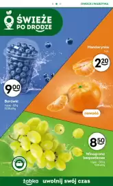 Żabka gazetka Strona 10: Winogrono bezpestkowe €8,50, Borówki €9,00