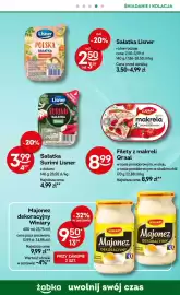 Żabka gazetka Strona 15: Majonez dekoracyjny Winiary €9,50, Filety z makreli Graal w sosie pomidorowym ze słodkim chili €8,99