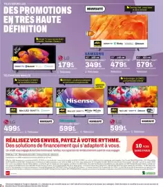 Catalogue BUT page 2: LG Téléviseur €599,99, LG Téléviseur €179,99