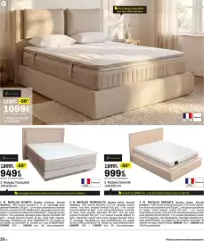 Catalogue BUT page 26: Nuit Faubourg Matelas Tranquillité €949,99, NUIT FAUBOURG Matelas Sérénité €999,99