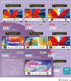 Catalogue BUT page 3: TCL Téléviseur €229,99, PHILIPS Téléviseur €499,99