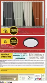 Catalogue Bricorama page 12: Rideau €19,21
