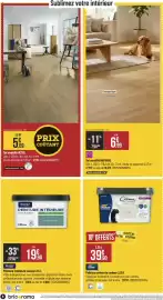 Catalogue Bricorama page 6: Dulux Peinture crème de couleur €39,90, Nuance Peinture intérieure €19,90