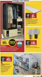Catalogue Bricorama page 7: GHOST Aménagement de dressing €99,99, Lampe à poser €24,90
