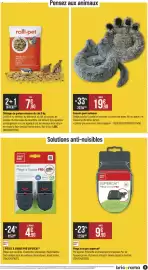 Catalogue Bricorama page 9: Coussin pour animaux €19,90, SWISS INNO Piège à Souris PRO €4,90