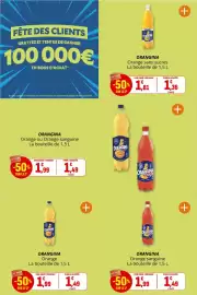 Catalogue Coccinelle Supermarché page 34: ORANGINA Orange €1,49, ORANGINA Orange sans sucres €1,36