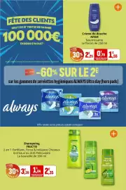Catalogue Coccinelle Supermarché page 46: NIVEA Crème de douche €1,55, GARNIER Shampoing FRUCTIS €2,35
