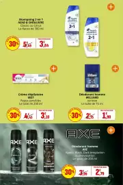 Catalogue Coccinelle Supermarché page 47: WILLIAMS Déodorant homme Ice blue €1,90, Head&shoulders Shampoing 2 en 1 €3,84
