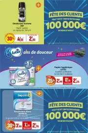 Catalogue Coccinelle Supermarché page 48: AXE Déodorant homme €2,85, SOPALIN Essuie-tout blanc €2,79