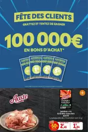 Catalogue Coccinelle Supermarché page 5: Aoste Jambon cru Grandes tranches €1,84