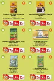 Catalogue Coccinelle Supermarché page 50: Bi-carbonite Tranquille €3,49, Pedigree Schmackos €1,57