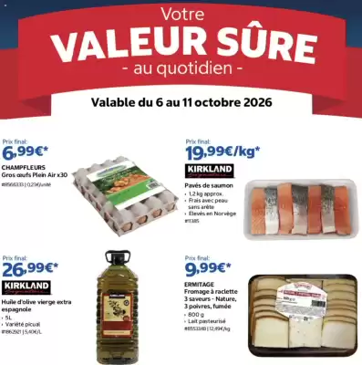 Costco (valable jusqu'au 11-10)