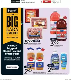 Sobeys flyer week 41 Page 2: Ocean Spray Cranberry Cocktails €3,99