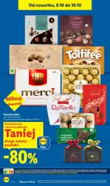 Lidl gazetka Strona 10: NUTRI-SCORE Od czwartku, 8.10 do 10.10 .D.GROSS Belgian Chocolate Seashells ORIGINAL J.D.GROSS