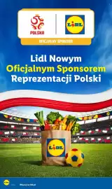 Lidl gazetka Strona 2: LIDL POLSKA LIDL OFICJALNY SPONSOR Lidl Nowym Oficjalnym Sponsorem Reprezentacji Polski R 41/26 LINE