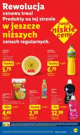 Lidl gazetka Strona 25: Płyn do prania Perwoll €32,99, Napój owocowy Kubuś Play €2,39
