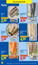 Lidl gazetka Strona 60: Dorsz czarny €3,49, Pstrąg tęczowy, filet, XXL €5,99