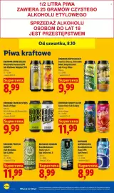 Lidl gazetka Strona 76: Browar Nepomucen Hazy IPA lub Forest €8,99, Full Motueka €11,99