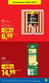 Lidl gazetka Strona 9: Ser gouda €14,99, Parówki z szynki, XXL €6,99