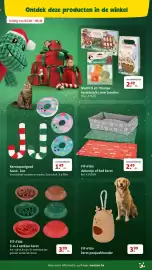 Maxi Zoo folder Pagina 15: Dekenasje of bed kerst €2,49, Kerst poepzakhouder €3,99