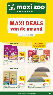 Maxi Zoo (geldig t/m 3-11)