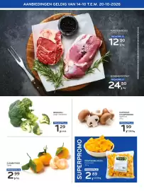 Alvo folder Pagina 5: Broccoli €1,29, Kastanje-champignons €1,99