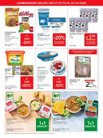 Alvo folder Pagina 8: Smeerkaas La Vache qui rit assortiment €3,53, Solo plantaardig €9,26