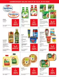 Alvo folder Pagina 9: Tomatenbasis voor pizza €2,54, Olijfolie Filippo Berio assortiment €3,59