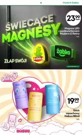 Żabka gazetka Strona 17: Stick zapachowy Nabuu Berry Haze €19,99, Magnes LED z podświetleniem Modern Żabka €23,99