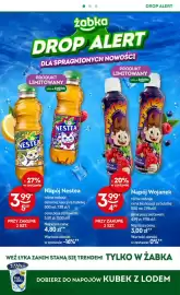 Żabka gazetka Strona 2: Napój Nestea Green Tea Jasmine White Peach €3,99, Napój Wojanek owoce leśne €3,99