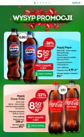 Żabka gazetka Strona 20: Napój gazowany Coca-Cola Original Taste €8,50, Napój gazowany Pepsi Cola €5,50