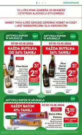 Żabka gazetka Strona 34: Baton Milka Mmmax Peanut caramel €3,50, Piwo Kozel €2,99