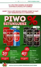 Żabka gazetka Strona 42: Piwo Warka Classic €3,50, Piwo Warka Strong €4,40