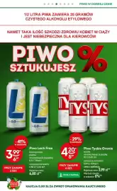 Żabka gazetka Strona 43: Piwo bezalkoholowe Lech lemon pomelo €3,99, Piwo Tyskie Gronie €4,20