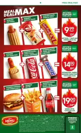 Żabka gazetka Strona 49: Zestaw Burger + frytki + Coca-Cola 0,5 l €19,00